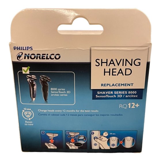 Authentic Philips Norelco RQ12+ Replacement Head for SensoTouch 3D 1250x-1290x - Picture 3 of 8